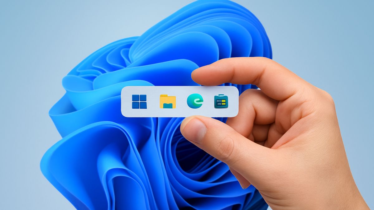 Cách thu nhỏ thanh Taskbar Win 11 nhanh và đơn giản